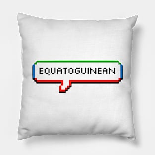 Equatoguinean Equatorial Guinea Bubble Pillow