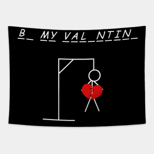 B_ My Val_ntin_ WHT Tapestry