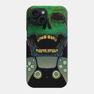 Green Skull Console Phone Case