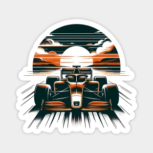 Vintage Formula One Glory: The Perfect Racing Gift Magnet