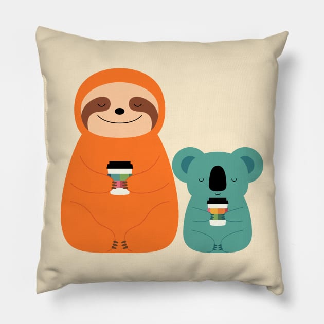 Coffee Buddy Pillow by AndyWestface