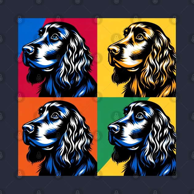 Field Spaniel Pop Art - Dog Lovers by PawPopArt