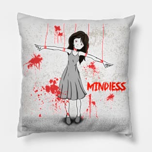 bloody mindless Pillow