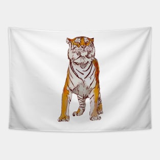 Siberian  Tiger Tapestry