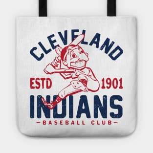 Retro Cleveland Indians by Buck Tee Tote