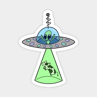 Alien UFO Magnet