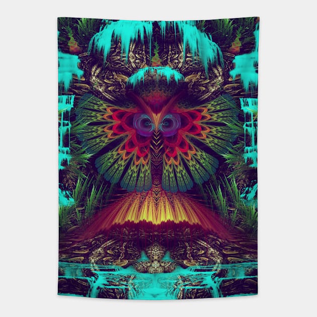 Swamp Nectar Tapestry by Manafold