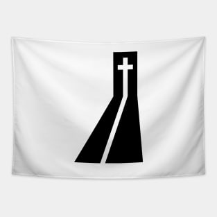 'Cross' Love For Religion Shirt Tapestry