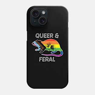 queer & feral Phone Case