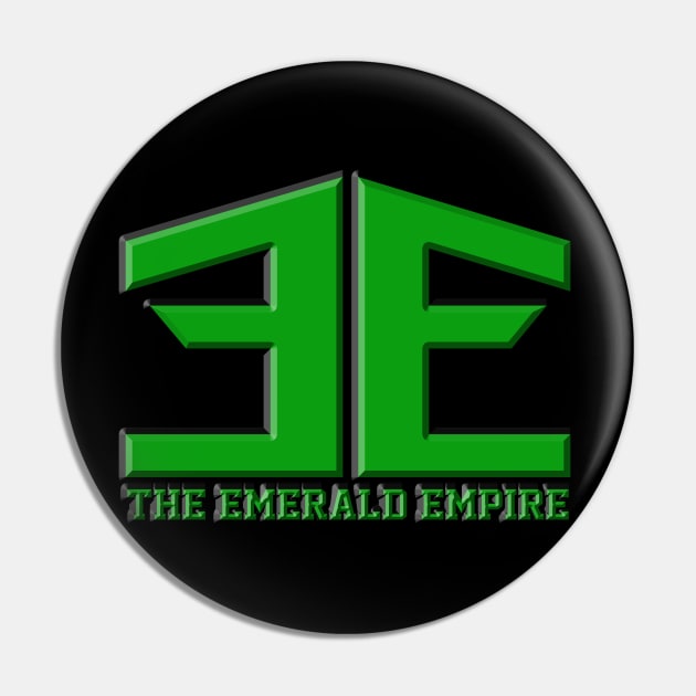 The Emerald Empire Pin by Cult Classic Clothing