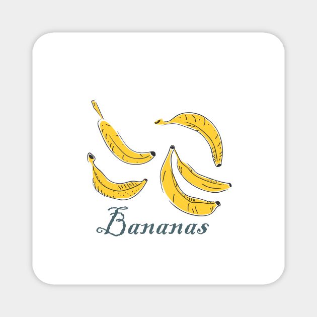 Bananas Magnet by Creative Meadows