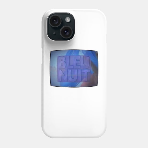 Bleu Nuit (Logo #2) Phone Case by Sudburied