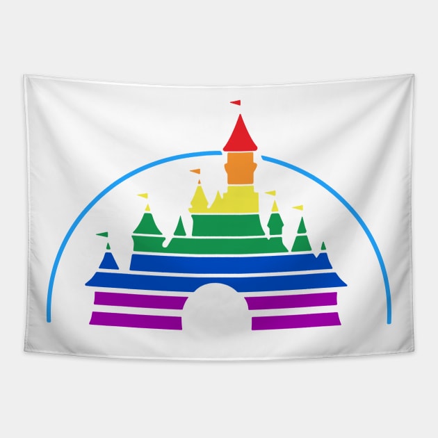 Castle Pride Tapestry by nerdprince