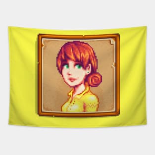 Penny Portrait Tapestry