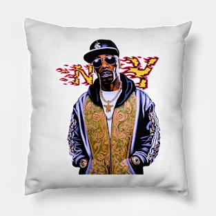 Graffiti Snoop Pillow