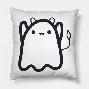 cute devil halloween sheet ghoast design Pillow