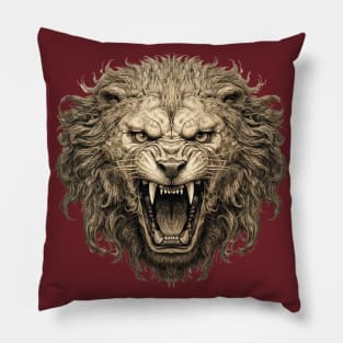 The Inner Beast Unleashed Pillow