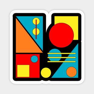 Abstract Geometry #1 Magnet