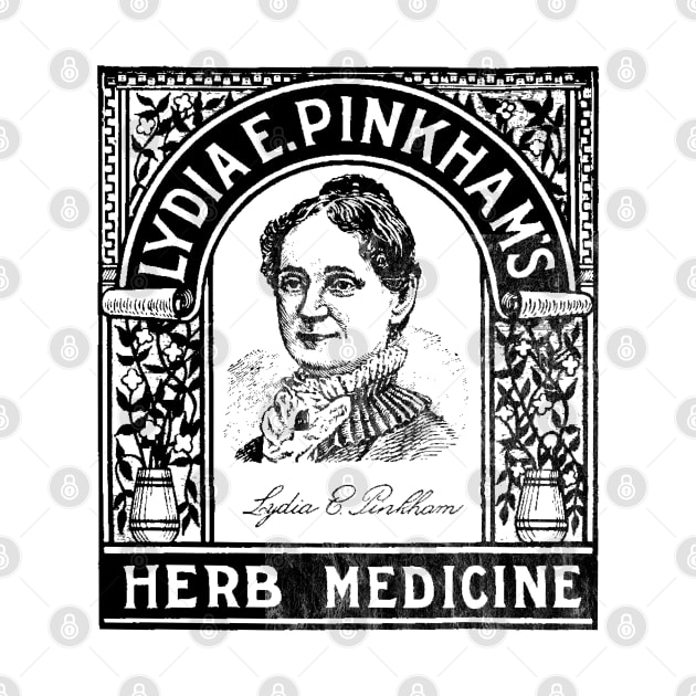 Vintage Patent Medicine Lydia Pinkham by karutees