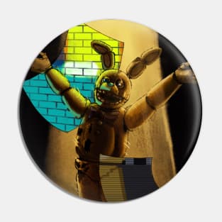 The Yellow Rabbit Five Night's At Freddy's Movie Pin