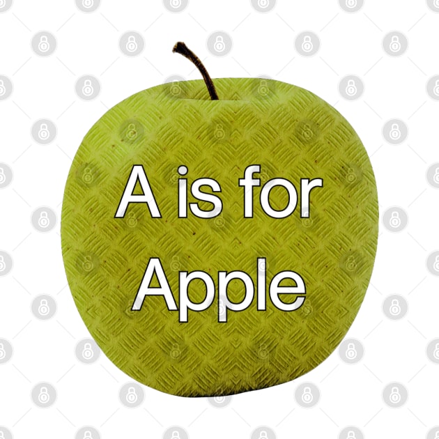 A is for Apple by Tony Cisse Art Originals