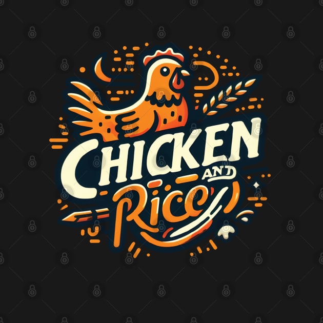 Chicken and Rice by ThesePrints