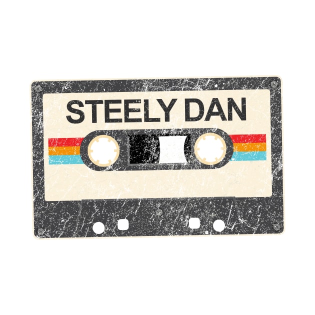 kurniamarga vintage cassette tape Steely Dan by kurniamarga.artisticcolorful