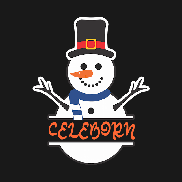 Christmas snowman by M.Salem