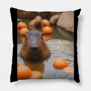 Capybara Citrus Bath Pillow