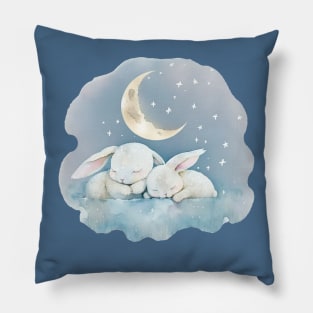 Sleeping bunnys Pillow