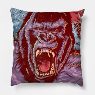 Wild Gorilla Pillow
