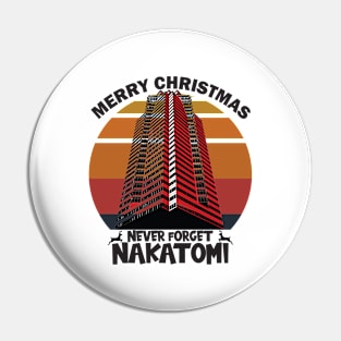 Nakatomi Plaza - Never Forget Pin