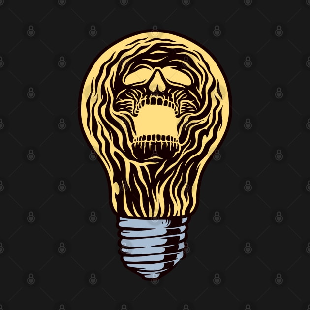 Ghost Light in the Bulb by TheMegaStore