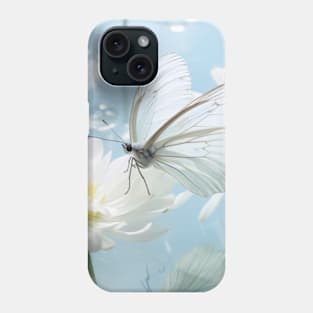 Butterfly Flower Nature Serene Tranquil Phone Case