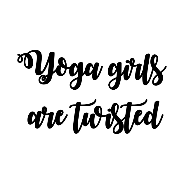 Yoga Girls Are Twisted by Jitesh Kundra