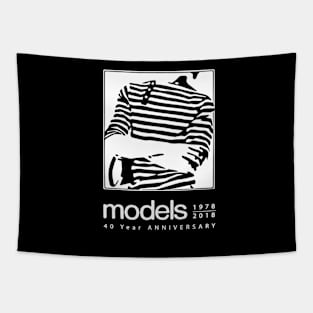 Models band 40 Year Anniversary Print Tapestry