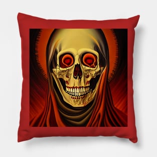 Sante Muerte Illustration Pillow