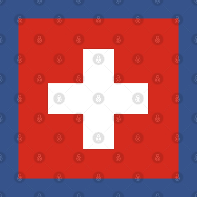 Switzerland Flag by Historia