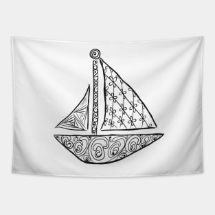 Sailboat Tapestry