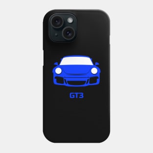 Porsche 911 GT3 Sapphire Blue PTS Phone Case