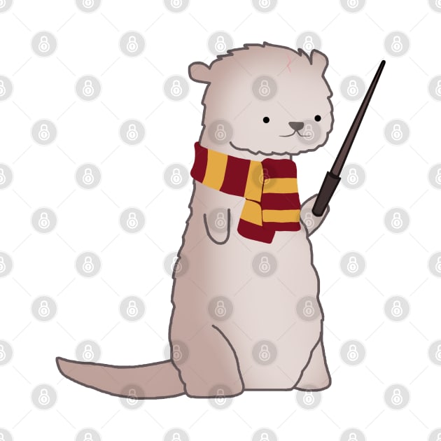 Harry Pawter Otter by staceyromanart