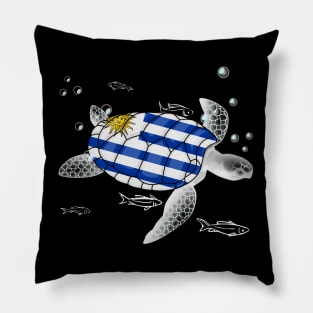 Uruguay Turtle Pillow