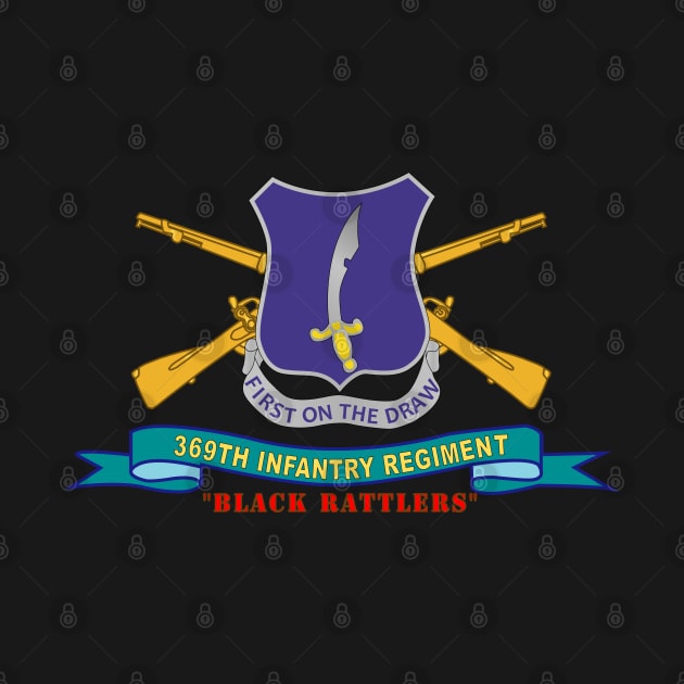 369th Infantry Regiment - First Draw - Black Rattlers w Br - Ribbon by twix123844