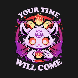 Teatime in Hell - Cute Baphomet Demon T-Shirt