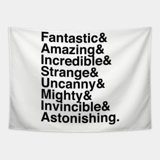 Marvelous Words Tapestry