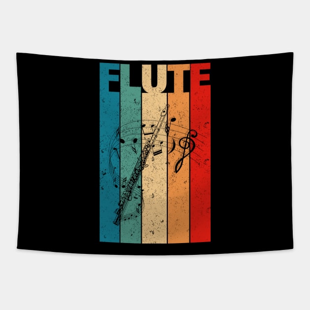 Vintage Flute Tapestry by LotusTee