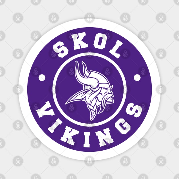 SKOL VIKINGS Magnet by BURN444