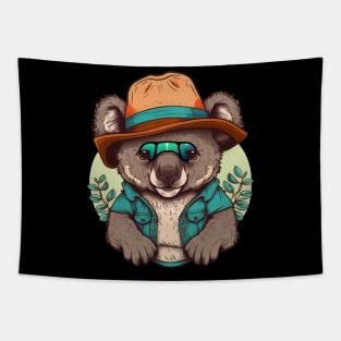 This koala wearing a smile is all the motivation you need to start your day Tapestry