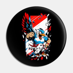 American Football Pin