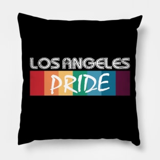 Los Angeles Vintage Gay Pride Pillow